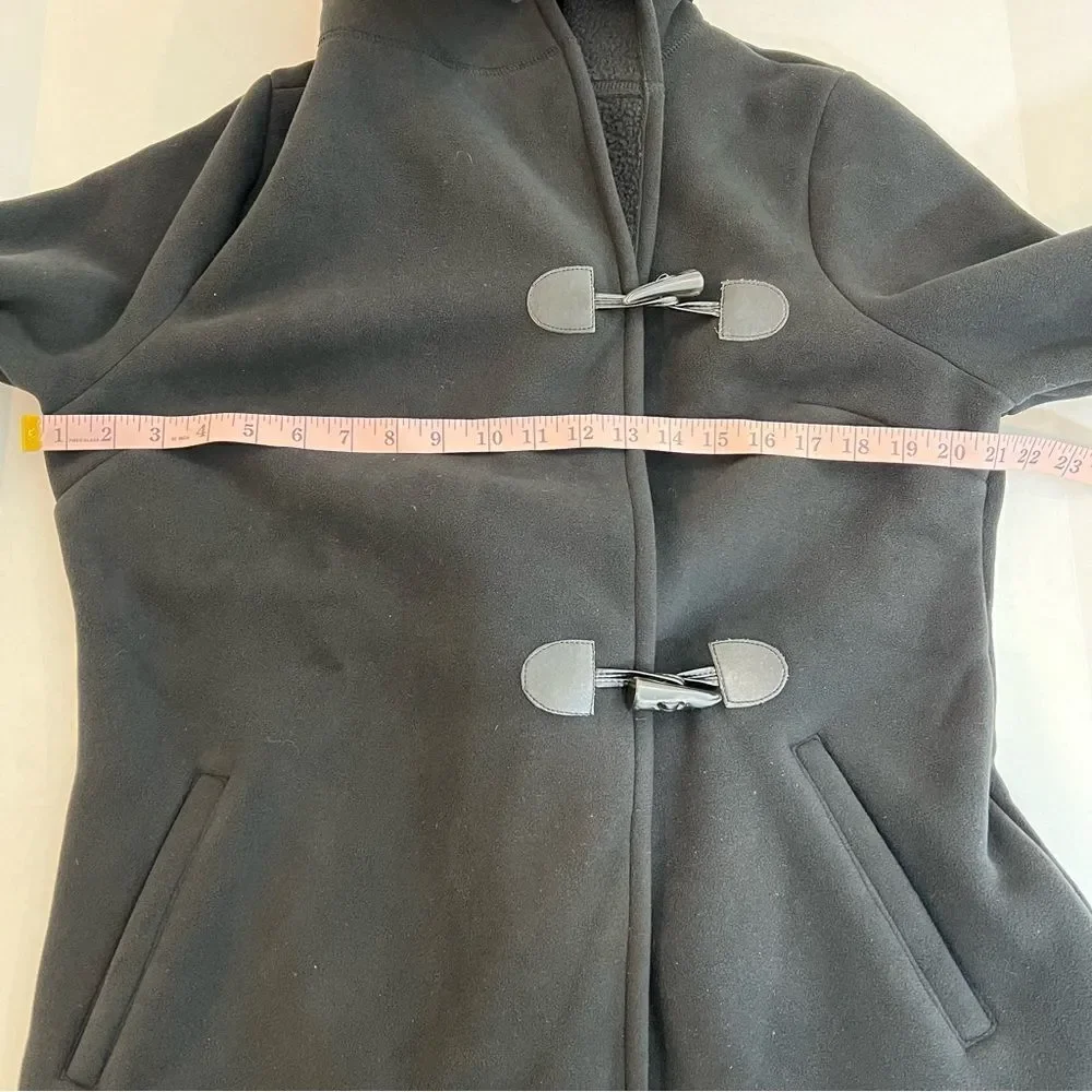 NWOT Liz Claiborne NY Fleece Jacket Toggle Closure | Size M